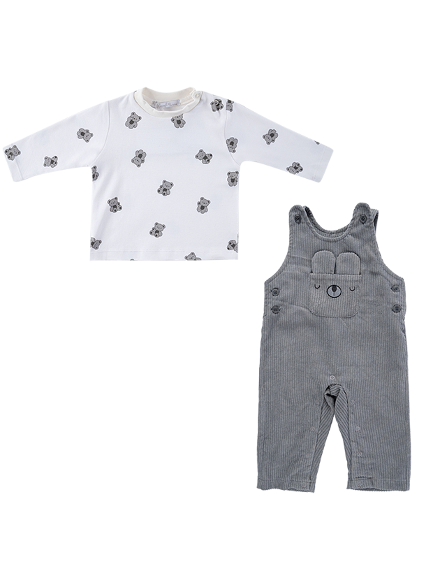 بلوز و رامپر پسرانه مدل رویای خرسی