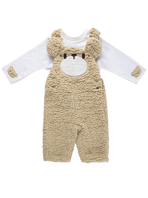 بلوز و رامپرپسرانه مدل خرس پشمالو