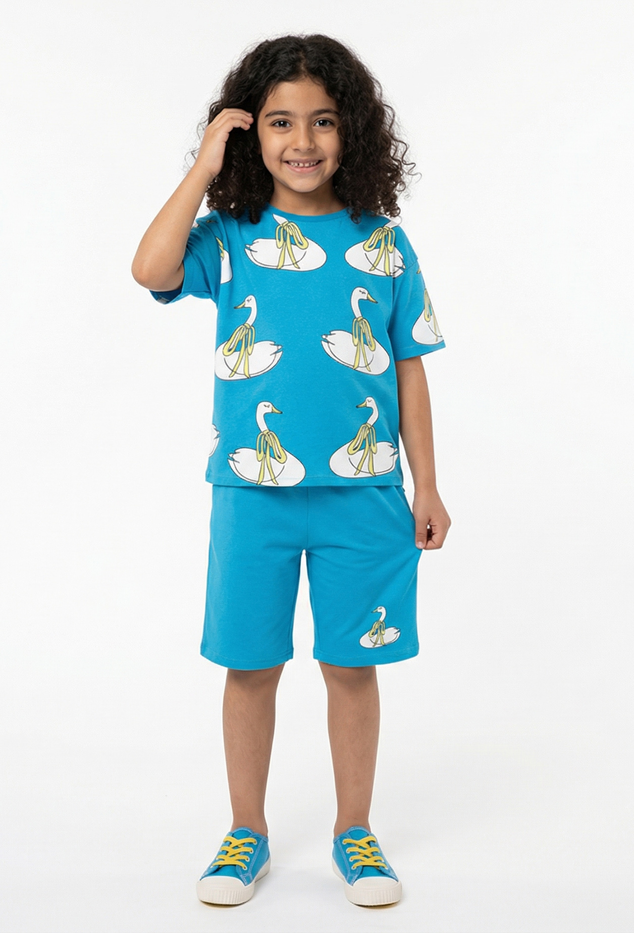 تیشرت و شلوارک دخترانه