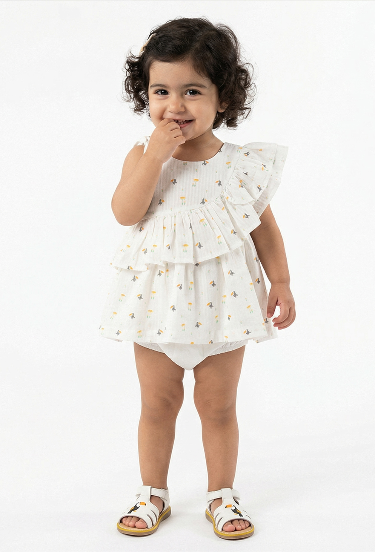 پیراهن و شورت دخترانه