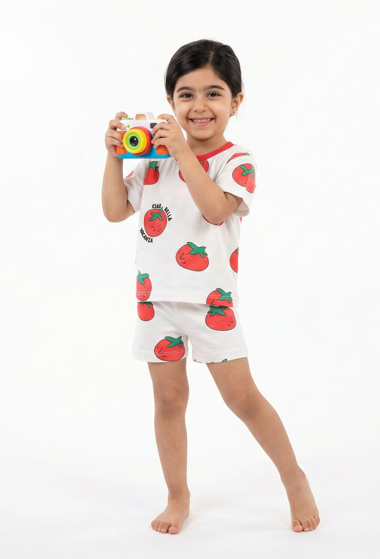 تیشرت و شلوارک دخترانه