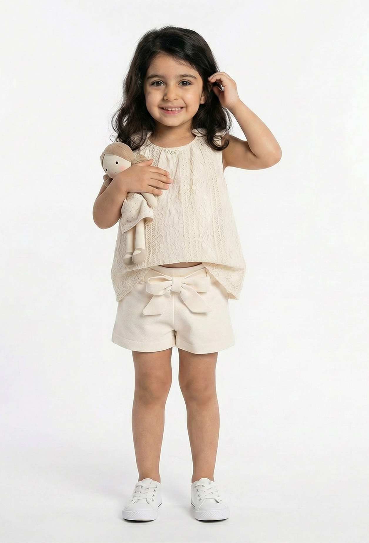 تاپ و شلوارک دخترانه