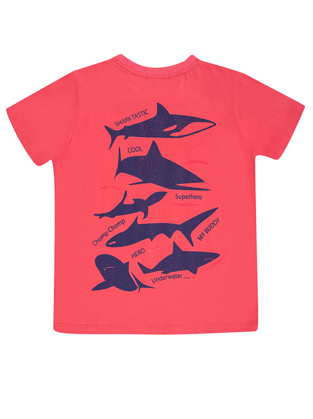 تیشرت پسرانه مدل shark tastic 2