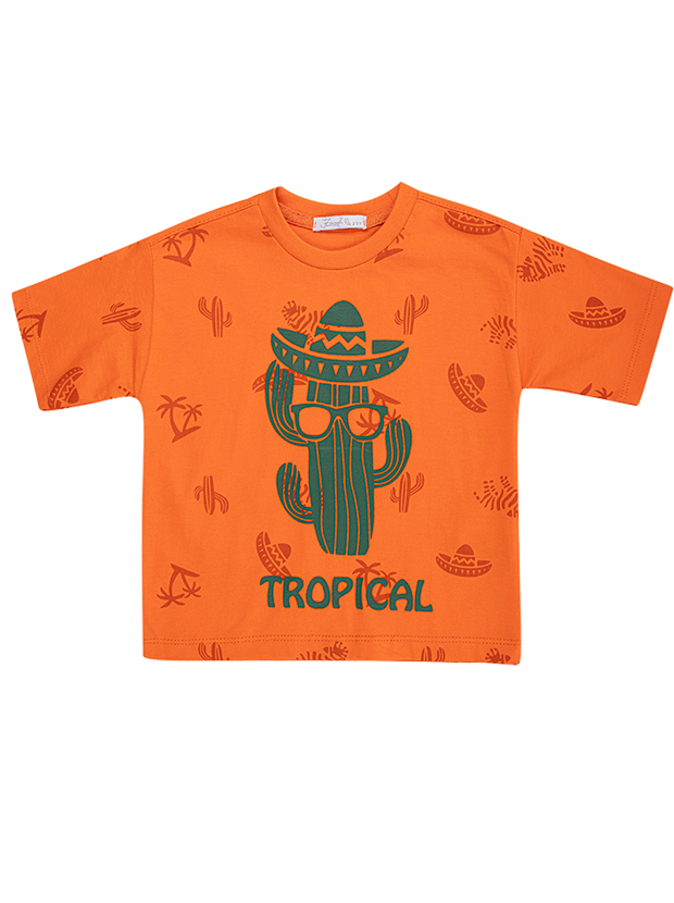 تیشرت و شلوارک پسرانه مدل tropical 2