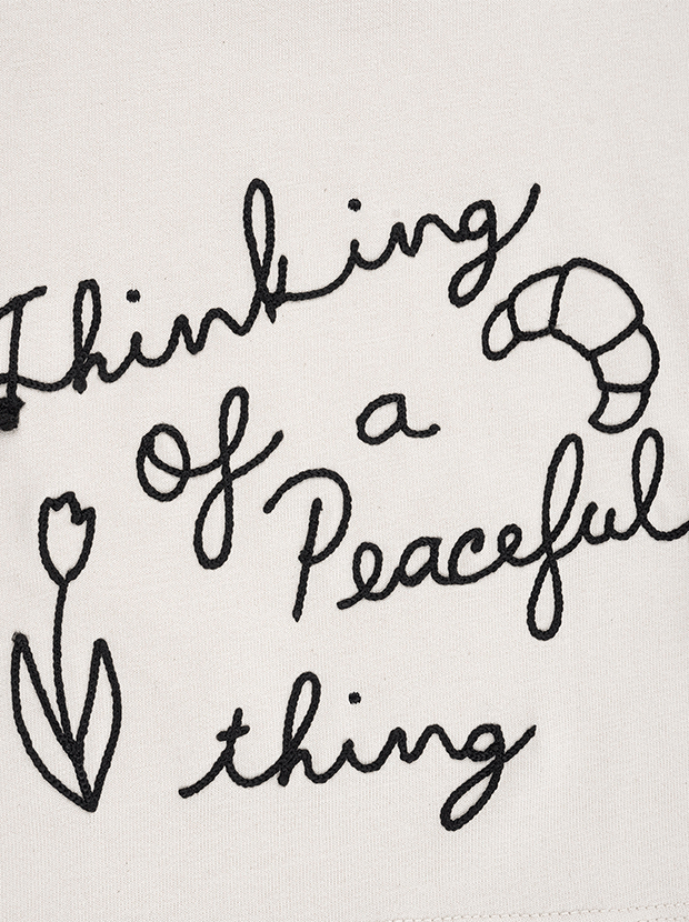 تیشرت دخترانه مدل peaceful 3