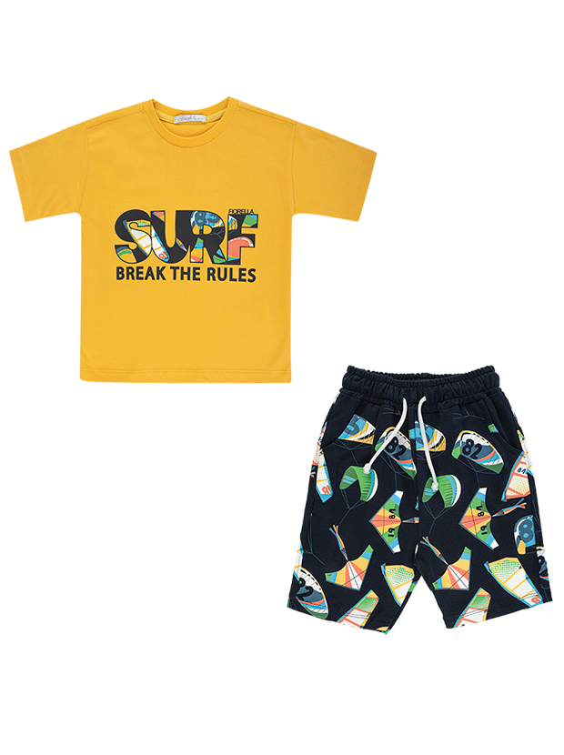 تیشرت و شلوارک پسرانه مدل surf 1