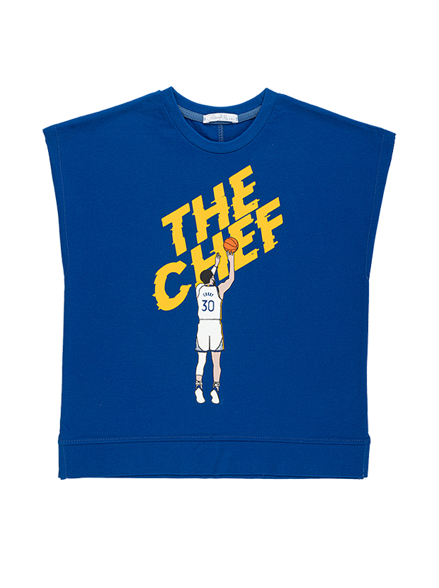 تیشرت پسرانه مدل آبی the chef 1