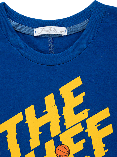 تیشرت پسرانه مدل آبی the chef 3