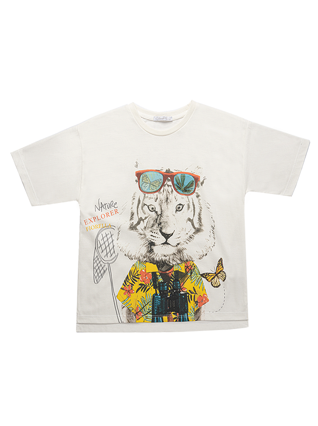 تیشرت پسرانه مدل nature explorer 1