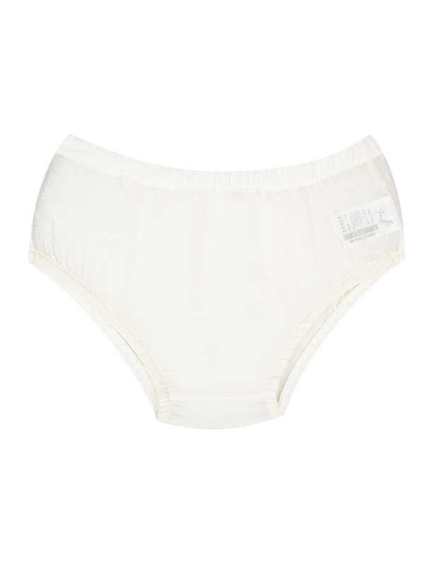 پیراهن دخترانه مدل کرم پرنسسی پاپیونی 4