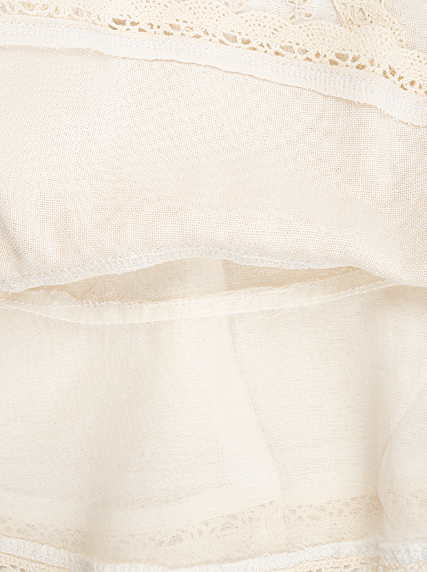 پیراهن و شورت  دخترانه مدل کرم لیلیانا 7