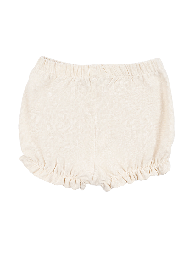 پیراهن و شورت  دخترانه مدل کرم لیلیانا 5