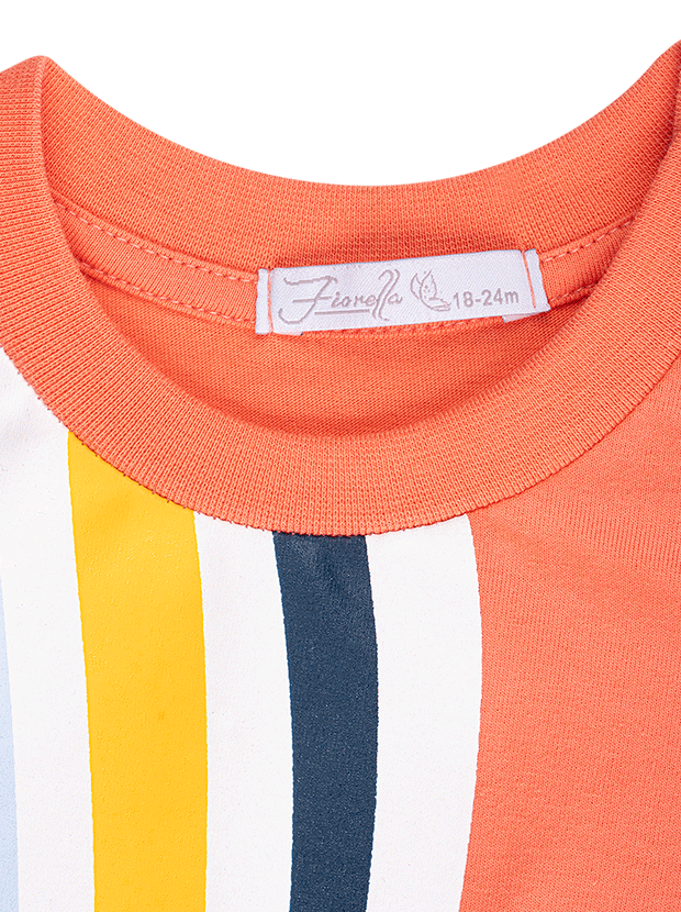 تیشرت و شلوارک پسرانه مدل بالن رنگین کمان 6