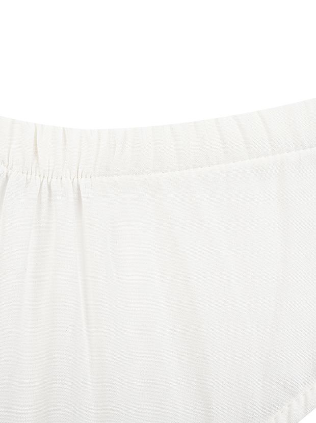 پیراهن و شورت دخترانه مدل راه راه پاپیونی 3