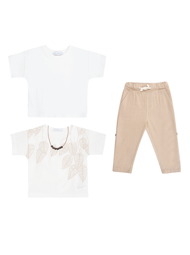 سه تیکه پسرانه مدل برگ های معلق 1 1