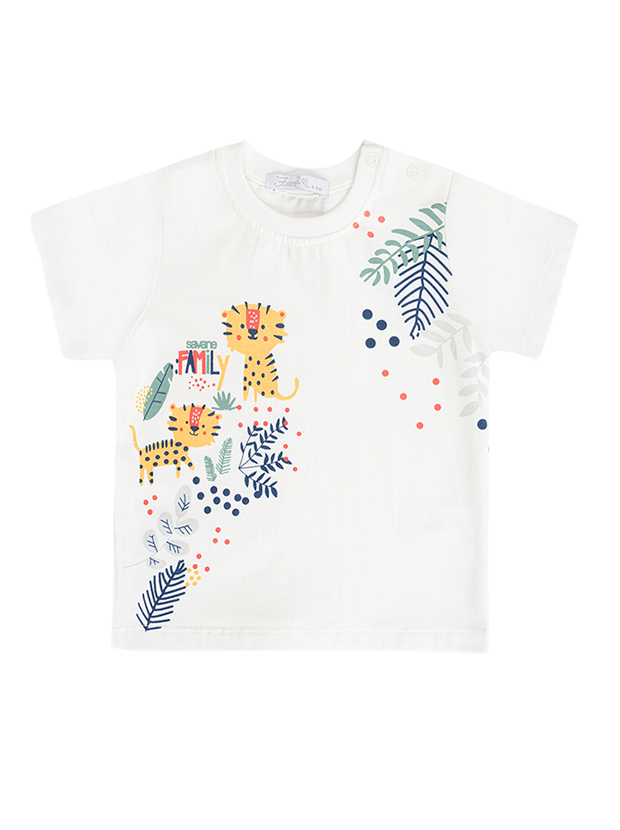 تیشرت و شلوارک پسرانه مدل savanefamily 2