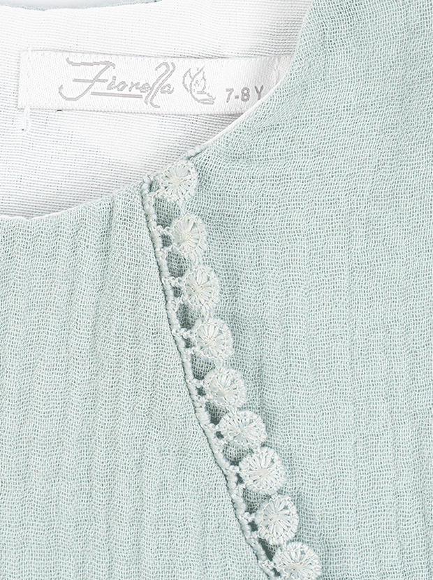 پیراهن دخترانه مدل شکوفه های بهاری 4