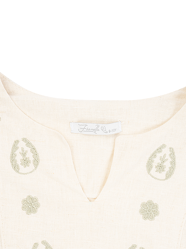 شومیز دخترانه مدل بته جقه و گل 3