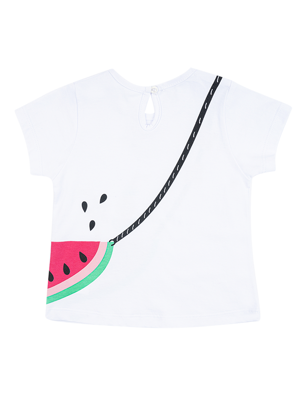 تیشرت و شلوارک دخترانه مدل happy fruits 3