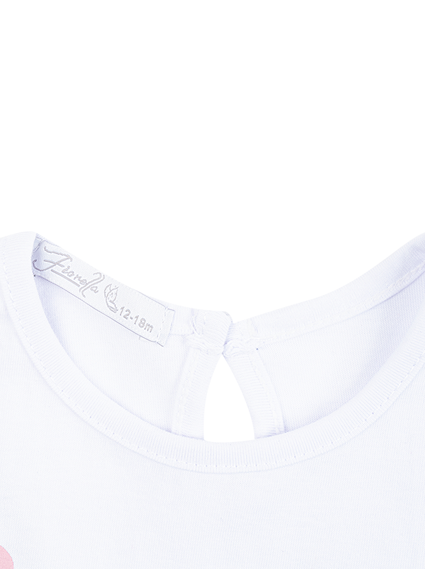 تیشرت و شلوارک دخترانه مدل happy fruits 4