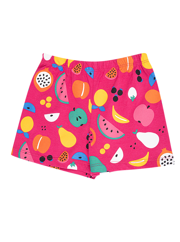 تیشرت و شلوارک دخترانه مدل happy fruits 5