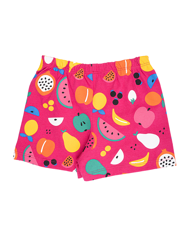 تیشرت و شلوارک دخترانه مدل happy fruits 6