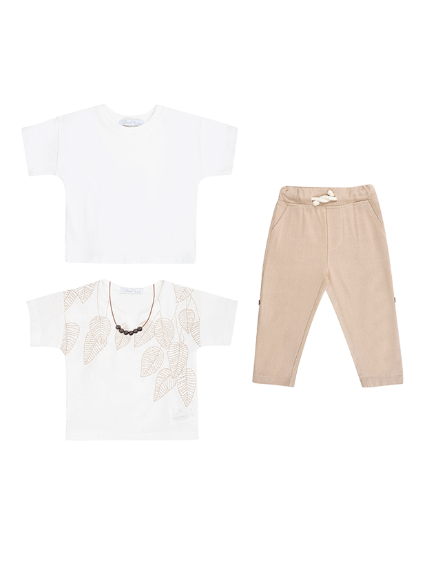  سه تیکه پسرانه مدل برگ های معلق2 1