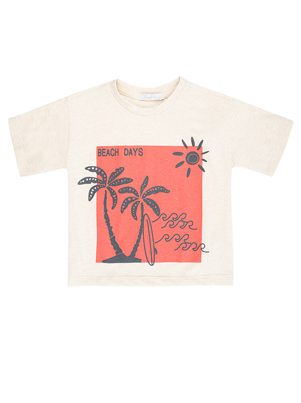 تیشرت و شلوارک پسرانه مدل beach days 2