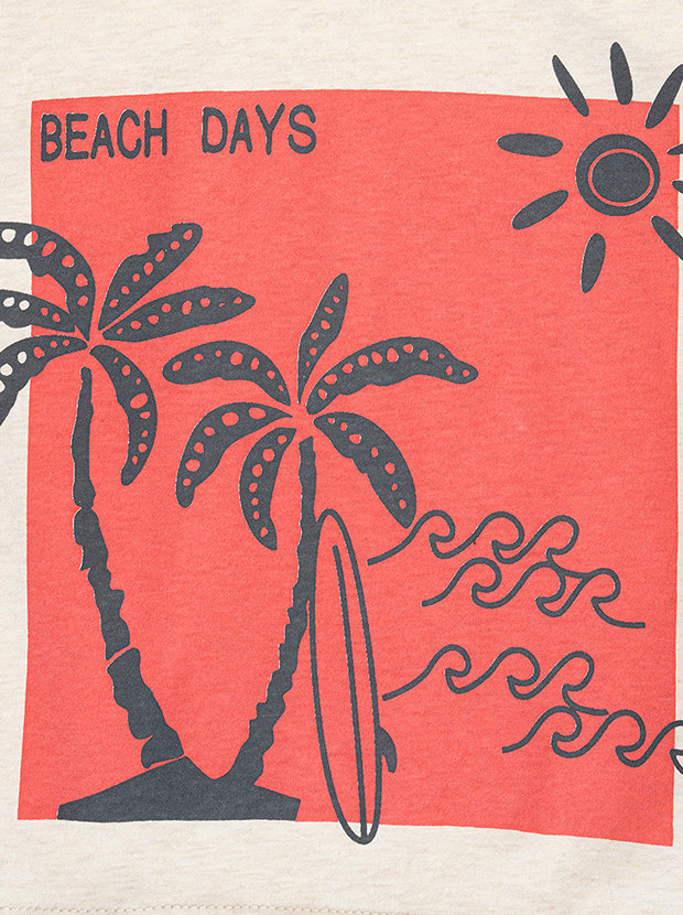 تیشرت و شلوارک پسرانه مدل beach days 6