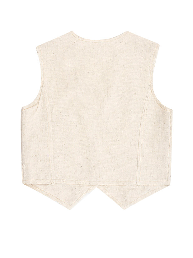 سه تیکه پسرانه نخی مدل جلیقه سنتی 3 3