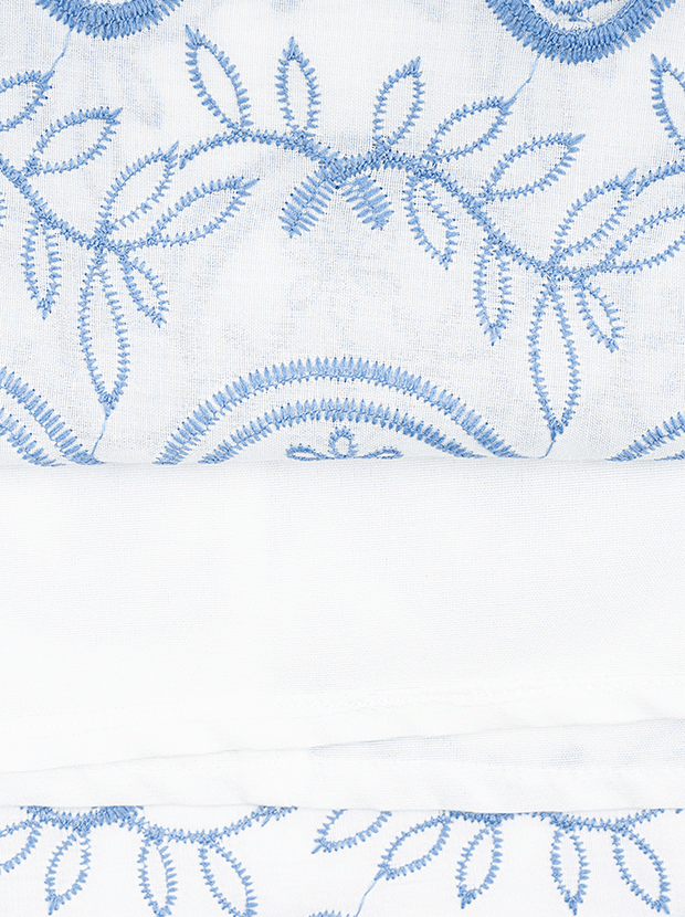 بلوز دخترانه مدل گل و برگ سنتی 4