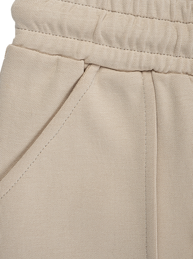 شلوار پسرانه مدل راسته خط دار کرم 3 3