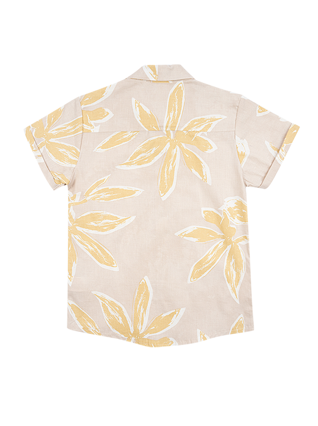 شومیز پسرانه مدل برگ های انتزاعی 2