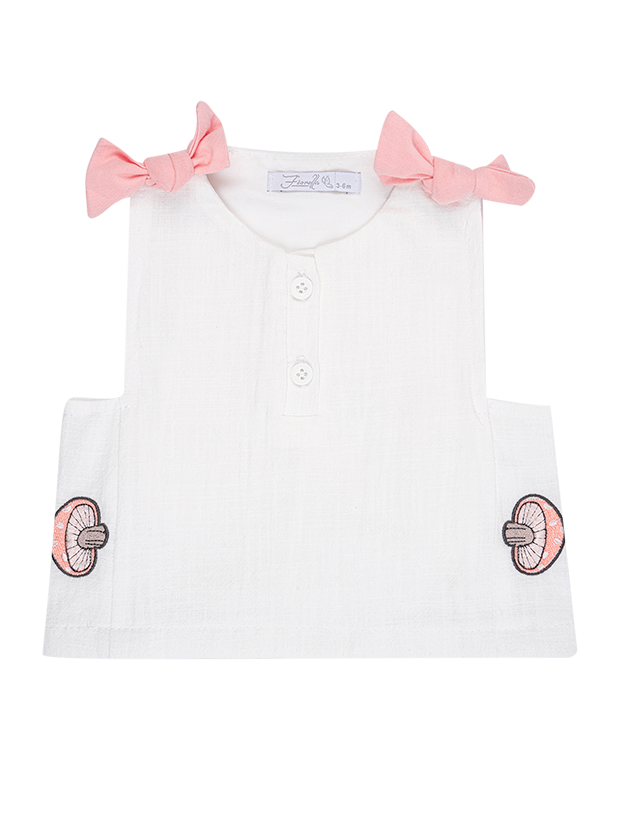 تاپ و شلوارک دخترانه مدل گاردن 2