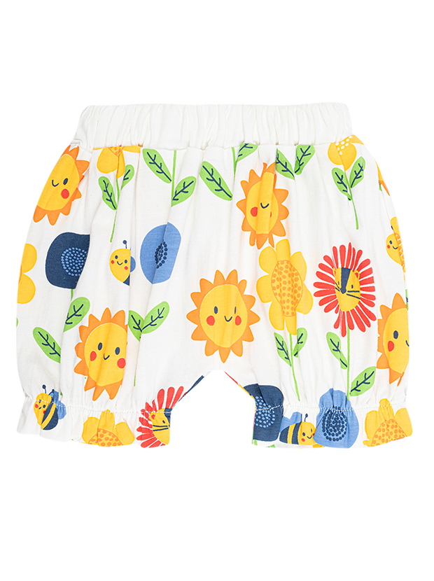 تاپ و شلوارک دخترانه مدل happy sun 2