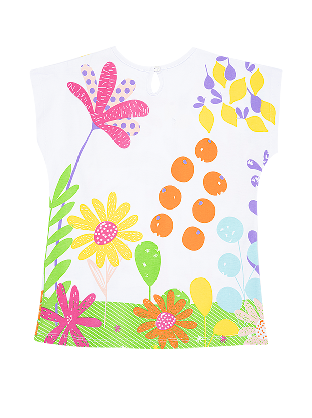 تیشرت وشلوارک دخترانه مدل دخترک زیبا 6