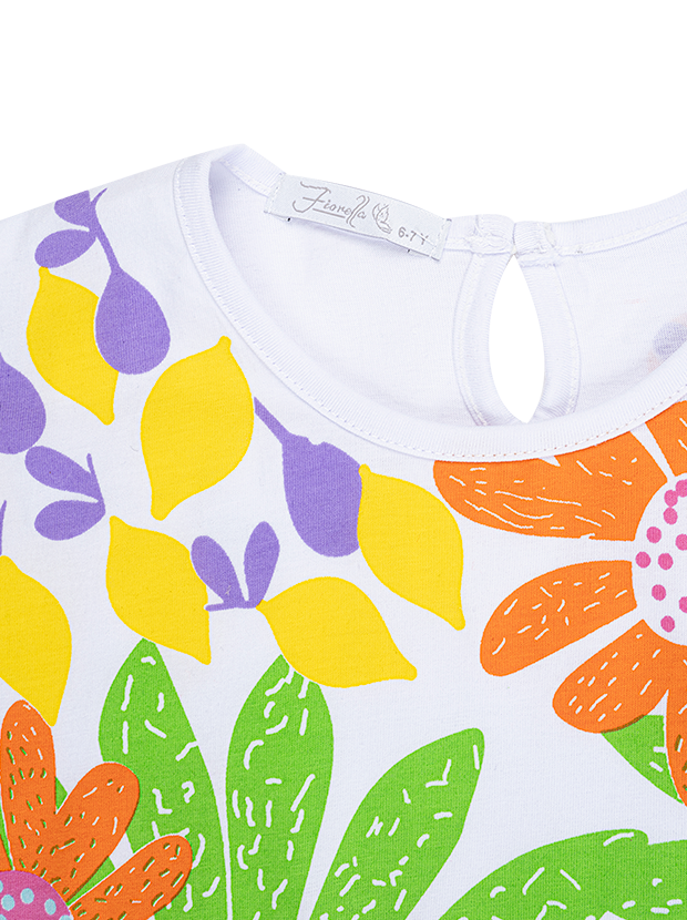 تیشرت وشلوارک دخترانه مدل دخترک زیبا 7