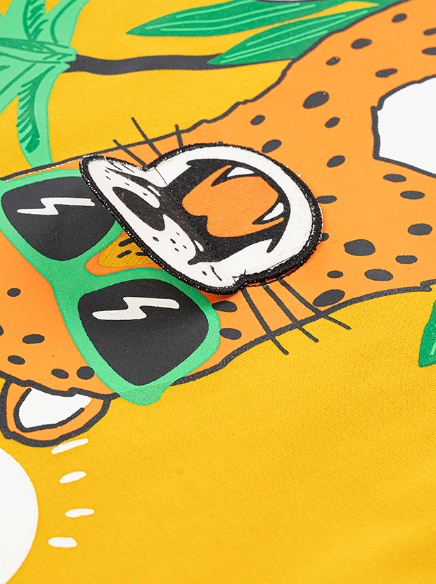 تیشرت و شلوارک پسرانه مدل پلنگ خوشحال 7