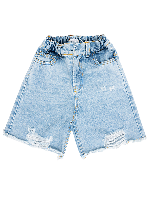 شلوارک دخترانه مدل جین 2 1