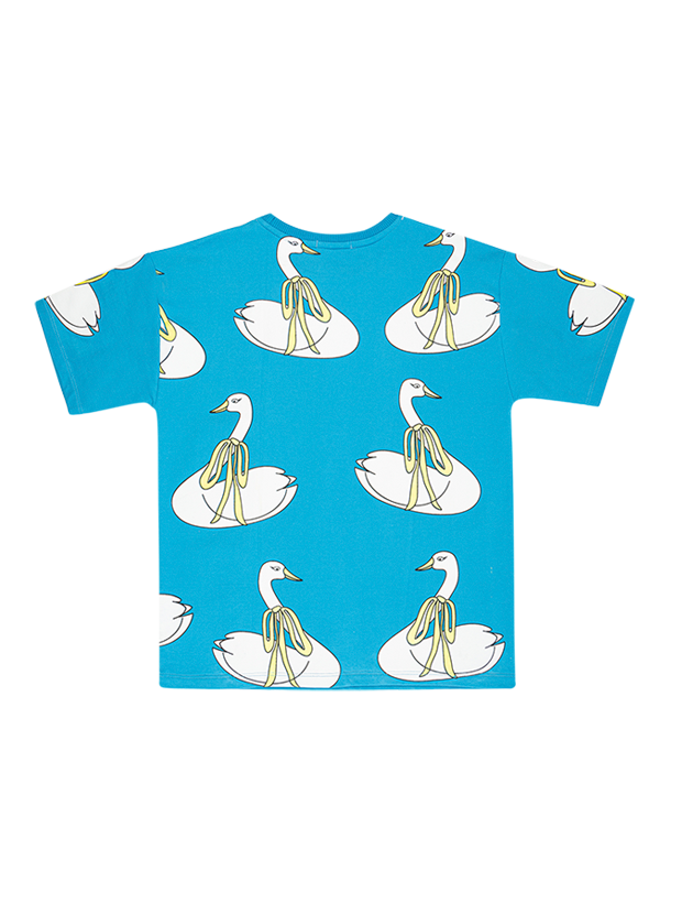 تیشرت و شلوارک دخترانه مدل خانم مرغابی 3