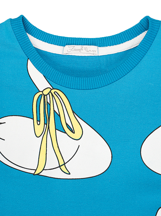 تیشرت و شلوارک دخترانه مدل خانم مرغابی 6