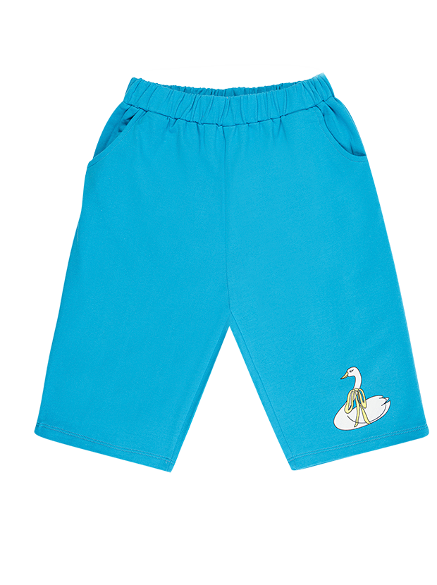 تیشرت و شلوارک دخترانه مدل خانم مرغابی 4