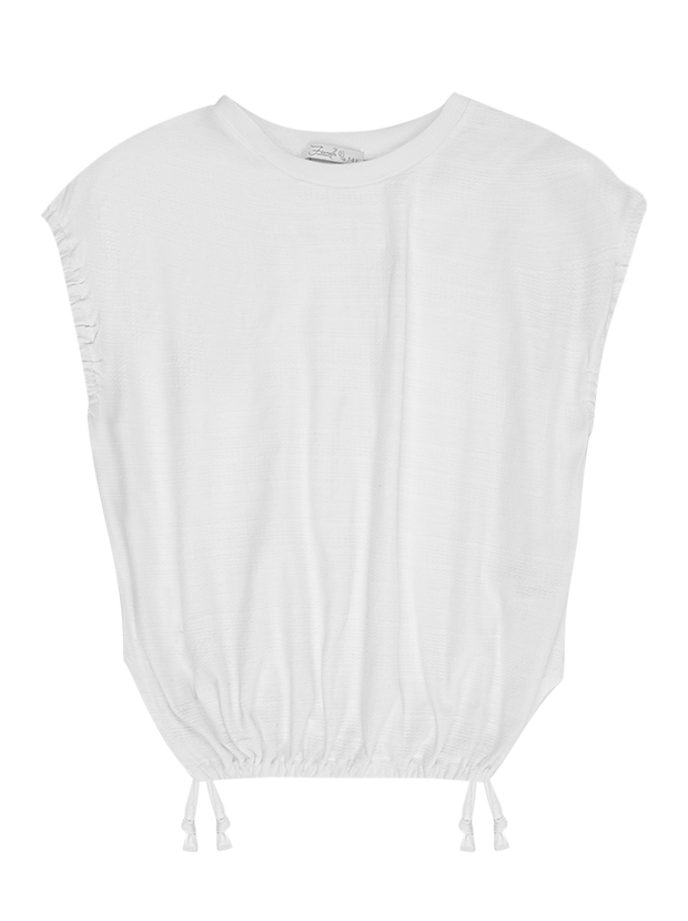 کراپ دخترانه مدل سفید 1