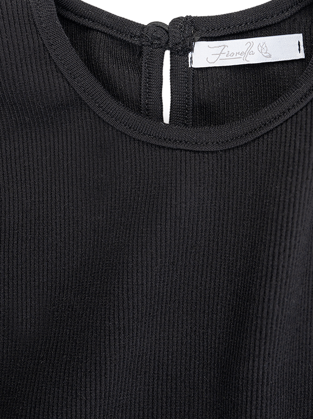 پیراهن دخترانه مدل مشکی فانتزی 4