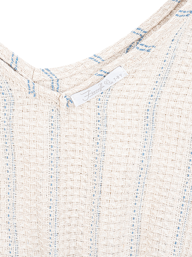 پانچو دخترانه مدل راه راه 6