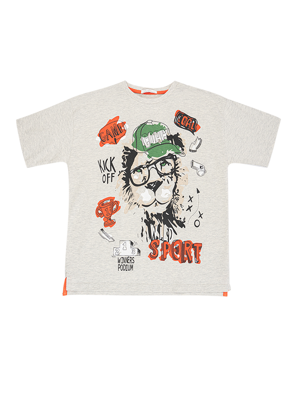 تیشرت و شلوارک پسرانه مدل lion coach 2