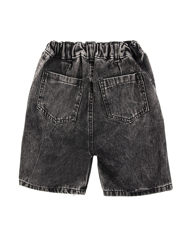 شلوارک پسرانه مدل جین دودی 2