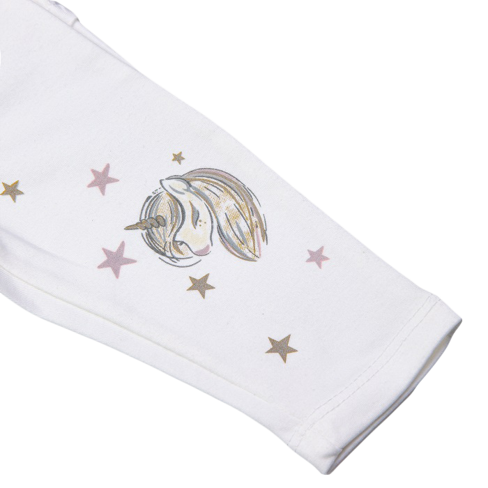 پک دوعددی شلوار دخترانه مدل یونیکورن 3