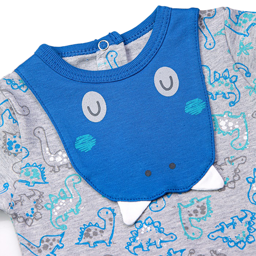 سرهمی پسرانه مدل جورابدار دایناسور 3