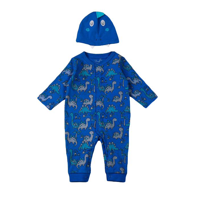 سرهمی پسرانه مدل بدون جوراب دایناسور 3